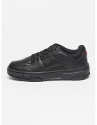 Hugo Pantofi sport de piele ecologica Yarrow - Negru