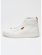 Hugo Pantofi sport high-cut de piele ecologica Morrie Hito - Alb