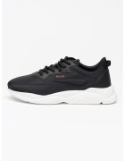 Hugo Pantofi sport low-cut din material textil Leon - Negru