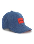 Hugo Sapca baseball din denim - Albastru prafuit