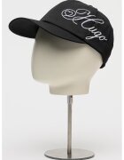 Hugo Sapca cu broderie logo - Alb/Negru