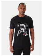 Hugo Tricou barbati negru - bumbac - imprimeu caine