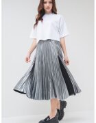 Hugo Tricou crop din bumbac - Alb optic