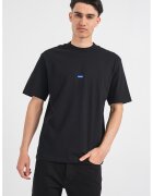 Hugo Tricou cu decolteu la baza gatului si logo Nieros - Negru