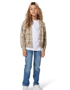Hugo Tricou cu imprimeu logo - Alb/Kaki