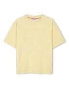 Hugo Tricou cu logo supradimensionat - Galben