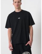 Hugo Tricou de bumbac cu logo Nalono - Negru/Alb optic