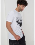 Hugo Tricou din bumbac cu imprimeu logo - Negru/Alb optic