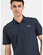 Hugo Tricou polo din bumbac pique Donos - Albastru ultramarin