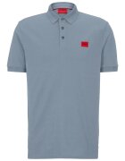 Hugo Tricou polo slim fit - Albastru deschis