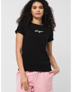 Hugo Tricou slim fit cu decolteu la baza gatului - Alb/Negru