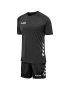 Hummel Set echipament sportiv Promo - negru - tricou + sort -