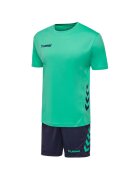 Hummel Set echipament sportiv Promo - tricou + sort - turcoaz