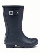 Hunter Cizme de ploaie cu logo - Bleumarin