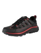 Hunter Pantofi trekking PEAK RT LOW WP - negru/rosu - material textil