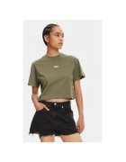 Hunter Tricou dama HARW0059251 - Bumbac - Kaki - Kaki