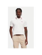 Hunter Tricou polo barbati HARM0037242 - Bumbac - Alb - Alb