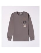 I Do Bluza cu imprimeu pentru baiat - 4.7692 - Gri - Alb/Negru/Maro/Gri