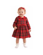 I Do Rochie Craciun fetita iDO carouri rosii - cu fermoar ascuns Rosu