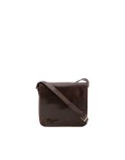 I Fratelli Geanta crossbody de piele cu clapa 210289 - Maro inchis