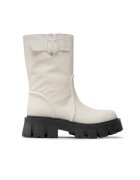 Iceberg Ghete dama 301715467 - Piele naturala - 37 EU - Alb