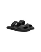 Iceberg Slapi barbati IU176101 IU1761 - Piele naturala - Negru - Negru