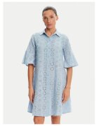 ICONIQUE Rochie Camasa albastru - material de calitate