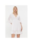 ICONIQUE Rochie dama - 303756246 - Bumbac - Alb - Alb