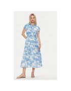 ICONIQUE Rochie dama - 303756888 - Bumbac - Albastru - Albastru