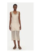 ICONIQUE Rochie de seara - auriu - 70% viscoza - 30% fibra metalica