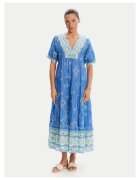 ICONIQUE Rochie de vara dama albastru - fabricatie usoara