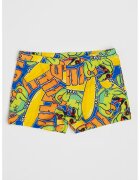 IDO Pantaloni scurti cu imprimeu si talie elastica - Portocaliu/Verde lime/Albastru