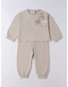 IDO Set de bluza si pantaloni de trening - Grej
