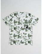 IDO Tricou din bumbac cu model tie-dye - Alb/Verde inchis
