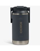 Igloo Bidon termorezistent 12 Oz Flip n Sip Tumbler - gri inchis