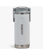 Igloo Bidon termorezistent 16 Oz Flip n Sip Tumbler - alb