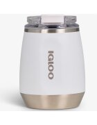 Igloo Cana termorezistenta 10 Oz Wine Tumbler - Alb