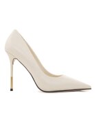 Il Passo Pantofi din piele cu toc stiletto Linda - Nude
