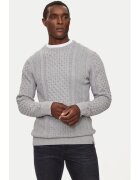 INDICODE Pulover barbati - 420849 - Gri - Bumbac