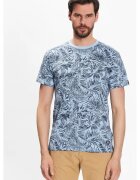 INDICODE Tricou barbati - Bumbac - Albastru
