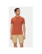 INDICODE Tricou barbati INAndorra 41-104 - Bumbac - Portocaliu - Portocaliu