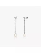 INDIRA Cercei din argint Never Let You Go - Perle Naturale