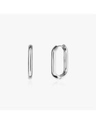 INDIRA Cercei din argint Square Hoops