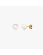 INDIRA Cercei din aur Pearl Studs