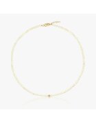INDIRA Colier din aur Glamour - Perle Naturale - 38-40 cm