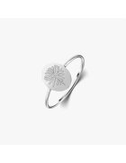 INDIRA Inel din argint Birthflower - April Daisy
