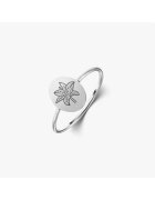 INDIRA Inel din argint Birthflower - May Lily
