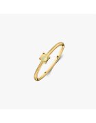 INDIRA Inel din argint Birthstone Golden October - Opal