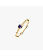 INDIRA Inel din argint Birthstone Golden September - Safir