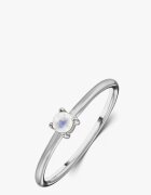 INDIRA Inel din argint Birthstone June - Piatra Lunii